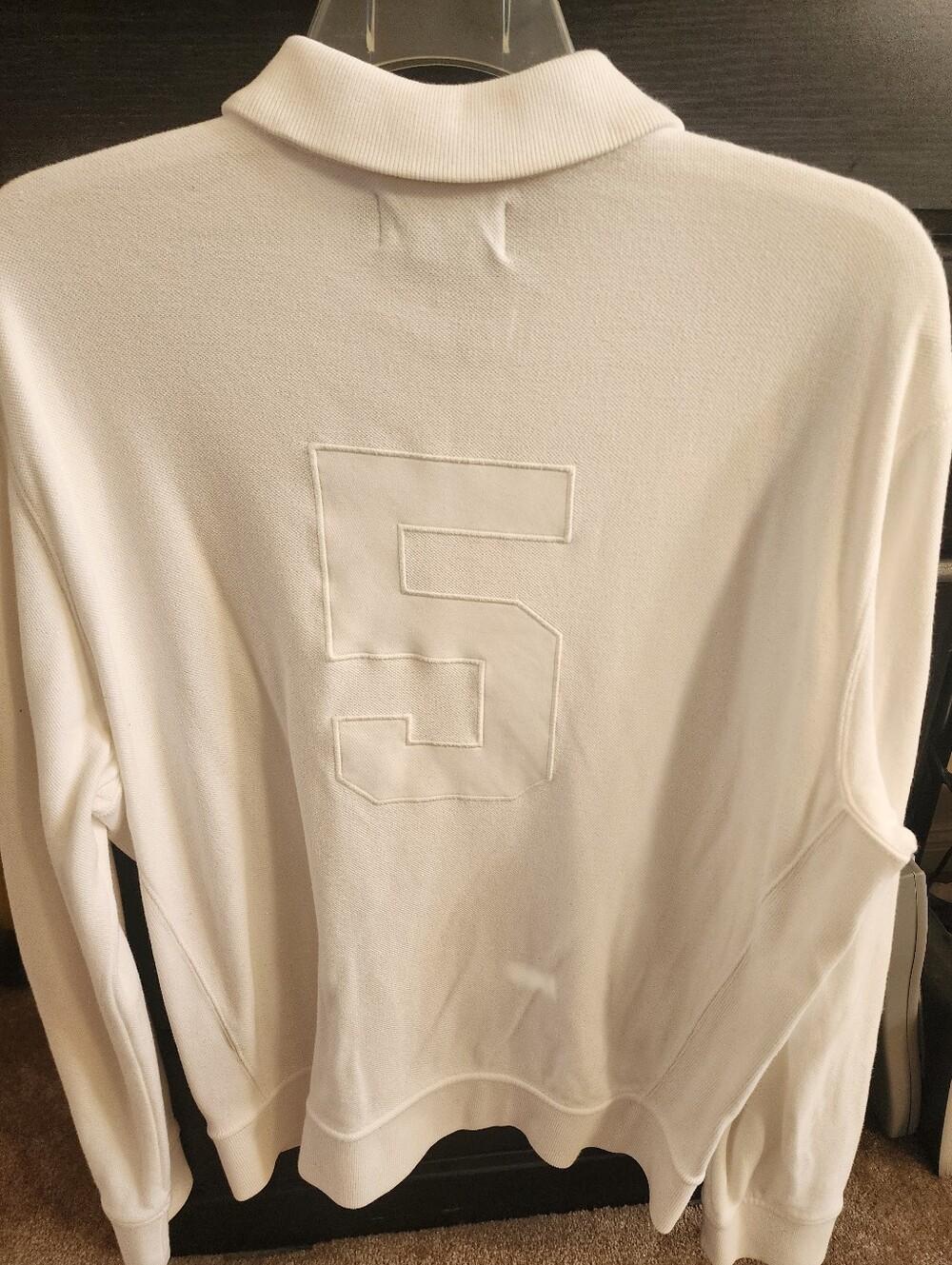 Ralph Lauren White Polo Zip Track Jacket And Matching Cap. - Picture 6 of 13